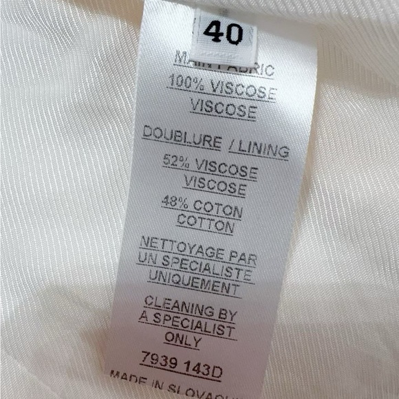 Authentic Balmain Ivory Double-Breasted Blazer - Picture 6 of 6